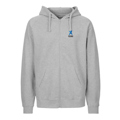 NEUTRAL UNISEX ZIP HOODIE - BØRN